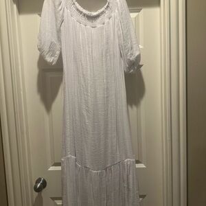 Robert Louis White Maxi Dress